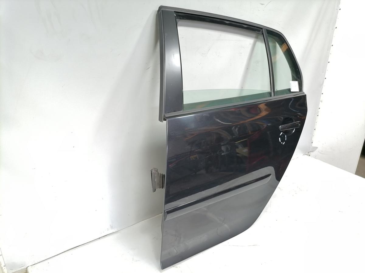VW Golf 5 original T&uuml;r hinten links LC9Z Black Magic 5-T&uuml;rer Flie&szlig;heck Bj.2004